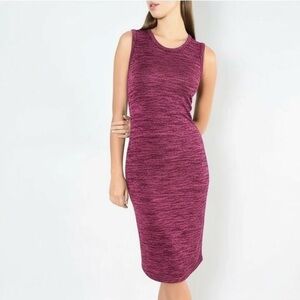 ARITZIA Wilfred Free Bruni Midi Dress Berry Size L